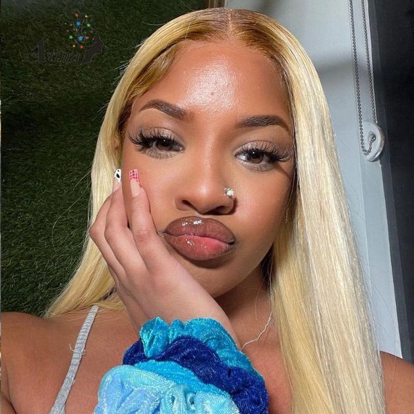 lace wigs pre plucked straight 613 blonde wig for black women bleach knots glueless hd transparent front with baby hair atina, Black;brown
lace wigs pre plucked straight 613 blonde wig for black women bleach knots glueless hd transparent front with baby hair atina, Black;brown