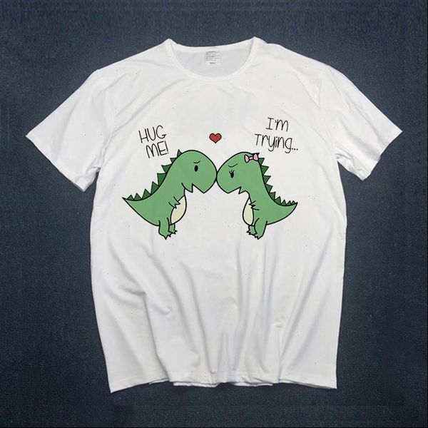 women womens t shirts shirt lovely dinasour print hug me funny letter girls tshirts ladies round neck harajuku kawaii, White
women womens t shirts shirt lovely dinasour print hug me funny letter girls tshirts ladies round neck harajuku kawaii, White
