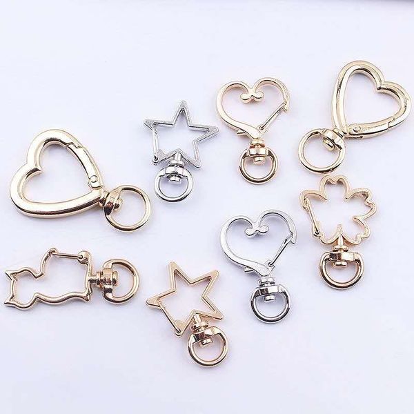 keychains creative colorful keychain diy key rings chain lobster clasp love/stars/cat/moon chains, Silver
keychains creative colorful keychain diy key rings chain lobster clasp love/stars/cat/moon chains, Silver