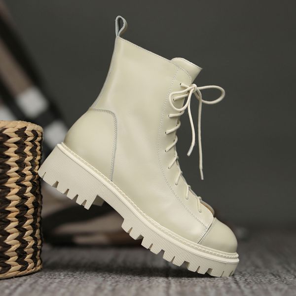 2021 Winter Warm Women Boots Genuine Leather Round Toe Pure Lamb Wool Warm Snow Boots Black Short Platform Shoes Winter Boots
2021 Winter Warm Women Boots Genuine Leather Round Toe Pure Lamb Wool Warm Snow Boots Black Short Platform Shoes Winter Boots