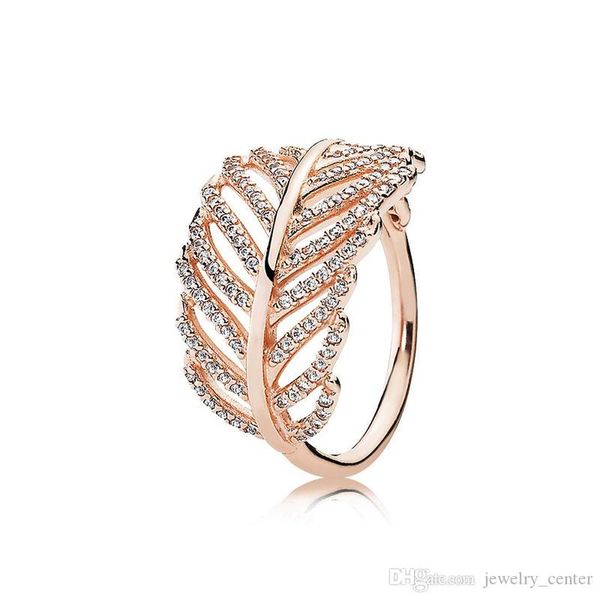 genuine 925 sterling silver feather rings with clear cz diamond fit pandora style jewelry for pandora women 18k rose gold crystal wedding ri, Golden;silver
genuine 925 sterling silver feather rings with clear cz diamond fit pandora style jewelry for pandora women 18k rose gold crystal wedding ri, Golden;silver