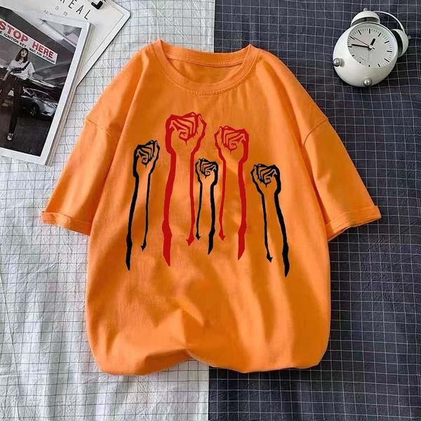 men's t-shirts retro men's 14-color t-shirt let's fight together fist 3d printing clothing 100% cotton classic summer round nec, White;black
men's t-shirts retro men's 14-color t-shirt let's fight together fist 3d printing clothing 100% cotton classic summer round nec, White;black