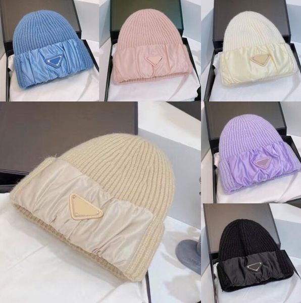designers knitted hat autumn winter solid color inverted triangle logo oft warm cuffed ski hat beanie cap wool outdoor windproof hats, Blue;gray
designers knitted hat autumn winter solid color inverted triangle logo oft warm cuffed ski hat beanie cap wool outdoor windproof hats, Blue;gray