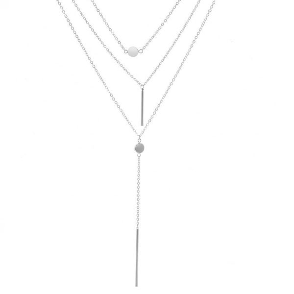 chains girls jewelry fashion dots tassel hanging rod multi-layer necklace sweater chain woman accessories, Silver
chains girls jewelry fashion dots tassel hanging rod multi-layer necklace sweater chain woman accessories, Silver