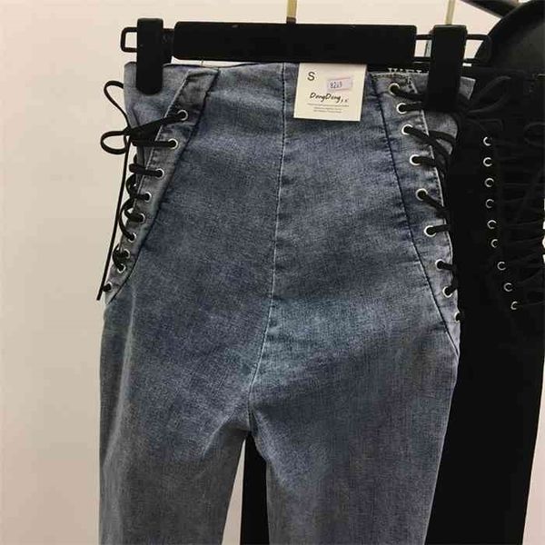 jeans women skinny high-waist lace-up zipper pockets straight casual student daily womens elegant fashion trousers lady hot, Blue
jeans women skinny high-waist lace-up zipper pockets straight casual student daily womens elegant fashion trousers lady hot, Blue