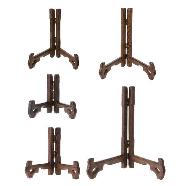 hooks & rails 3-7 inch tall wood display stand holder easels for plates pos tea tray 5 size
hooks & rails 3-7 inch tall wood display stand holder easels for plates pos tea tray 5 size