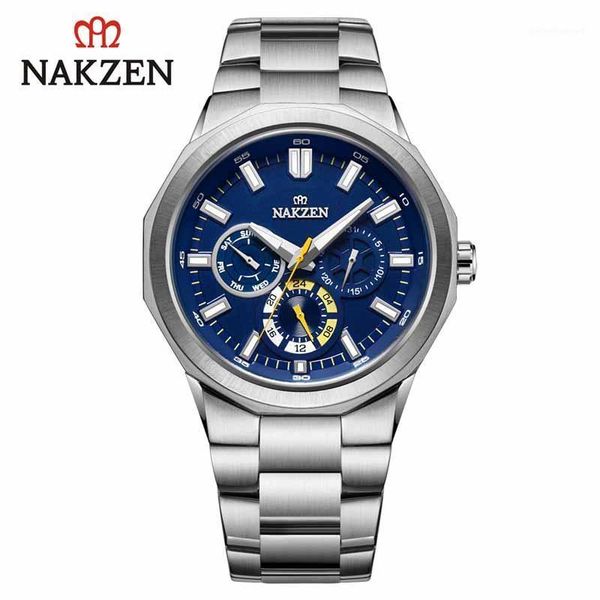 luxury business watch men quartz wristwatch stainless steel montre homme life waterproof clock gifts for reloj hombre wristwatches, Slivery;brown
luxury business watch men quartz wristwatch stainless steel montre homme life waterproof clock gifts for reloj hombre wristwatches, Slivery;brown