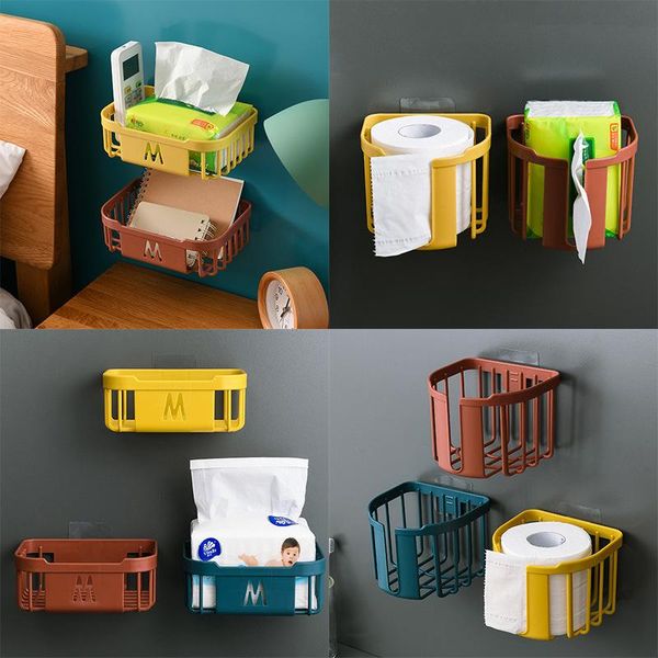 tissue boxes & napkins multifunctional household storage shelf non-perforated wall-mounted box bathroom hollow drain paper rack
tissue boxes & napkins multifunctional household storage shelf non-perforated wall-mounted box bathroom hollow drain paper rack