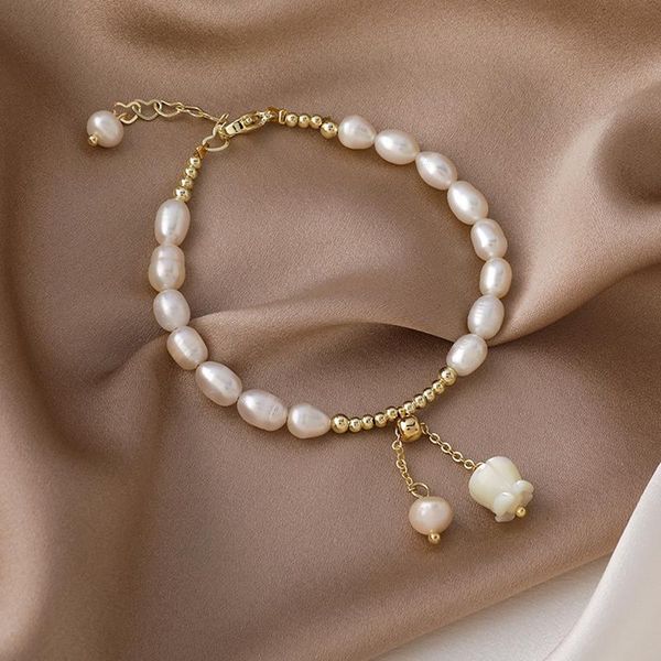bangle baroque freshwater pearl shell rose flower bracelets for women design elegant charm bracelet female fashion jewelry, Black
bangle baroque freshwater pearl shell rose flower bracelets for women design elegant charm bracelet female fashion jewelry, Black