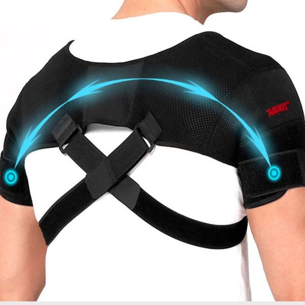back support sports equipment double shoulder protection belts prevent hunchback and waist pain relieve cross straps, Black;blue
back support sports equipment double shoulder protection belts prevent hunchback and waist pain relieve cross straps, Black;blue