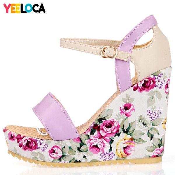 sandals yeeloca women summer super high heel wedges ethnic totem floral open toe cover buckle strap casual shoes woman, Black
sandals yeeloca women summer super high heel wedges ethnic totem floral open toe cover buckle strap casual shoes woman, Black