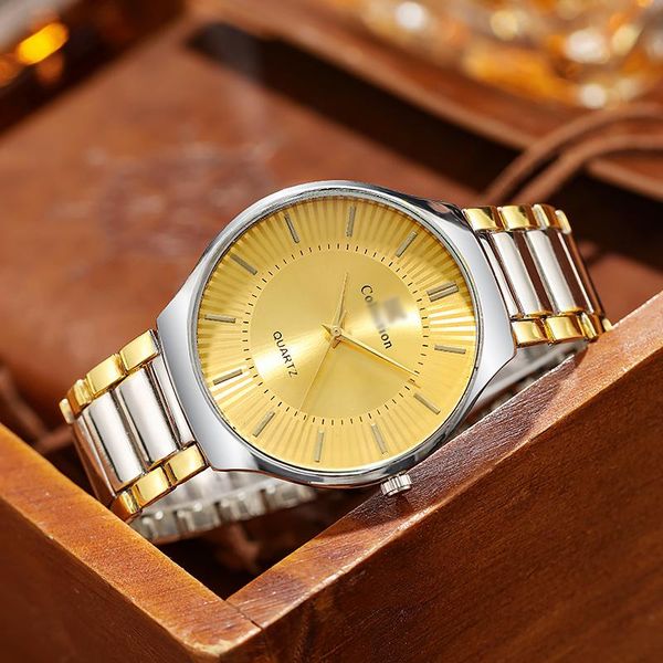 wristwatches 2021 men stainless steel quartz watch relogio masculino male fashion casual business wristwatch clock, Slivery;brown
wristwatches 2021 men stainless steel quartz watch relogio masculino male fashion casual business wristwatch clock, Slivery;brown