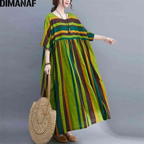 plus size summer dress sundress beach striped women vestidos lady long casual cotton oversize 4xl 5xl green 210531, Black;gray
plus size summer dress sundress beach striped women vestidos lady long casual cotton oversize 4xl 5xl green 210531, Black;gray