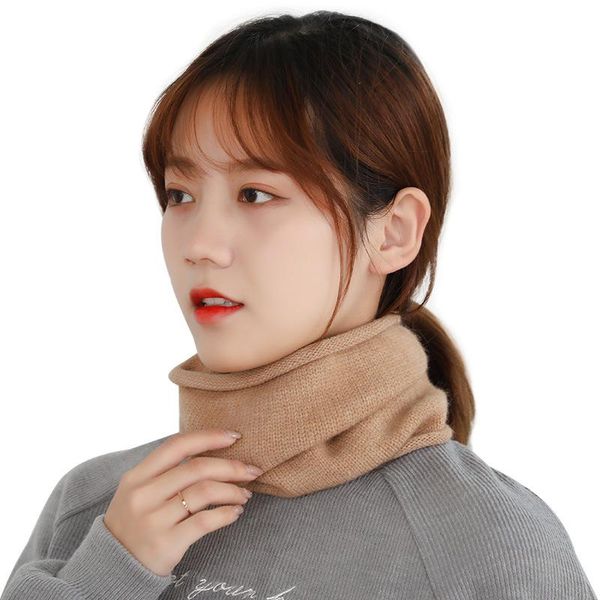 scarves 2021 autumn and winter knitted windproof warmth pullover scarf outdoor solid color soft men women neck protection collar, Blue;gray
scarves 2021 autumn and winter knitted windproof warmth pullover scarf outdoor solid color soft men women neck protection collar, Blue;gray