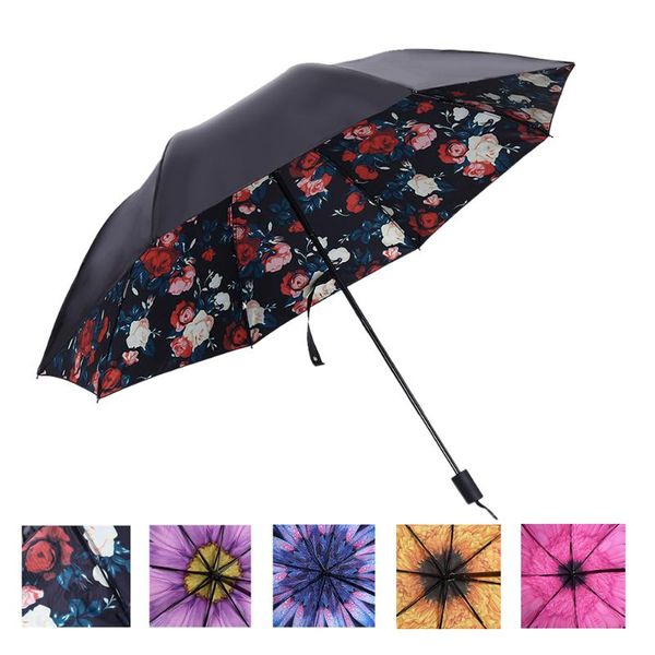 umbrellas 8 bone black umbrella rain and dual-use sun folding three-fold protection uv
umbrellas 8 bone black umbrella rain and dual-use sun folding three-fold protection uv