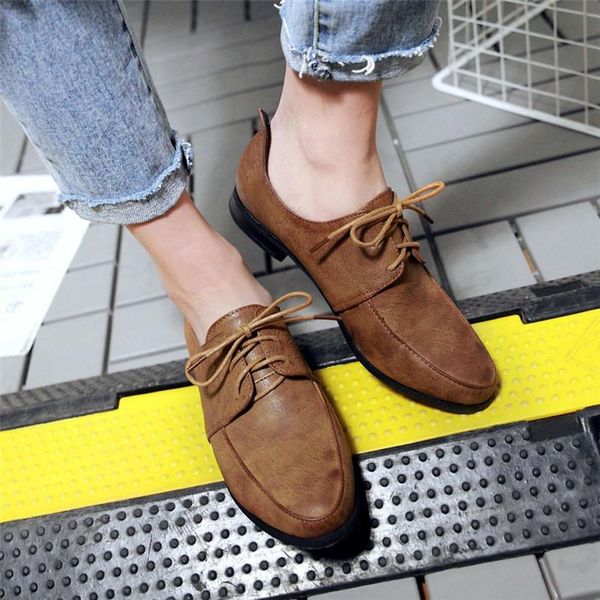 dress shoes womens brock retro british wind round toe low square heel single lace-up college leisure oxford 2021, Black
dress shoes womens brock retro british wind round toe low square heel single lace-up college leisure oxford 2021, Black