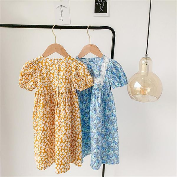 girls retro lace puff sleeve girl dress summer baby toddler floral princess, Red;yellow
girls retro lace puff sleeve girl dress summer baby toddler floral princess, Red;yellow