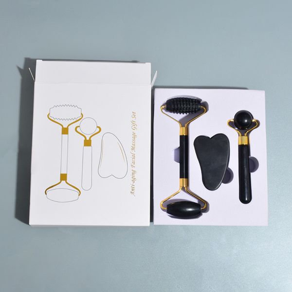 face massager rolling tools natural black stone jade roller 3 pcs eye facial massage anti aging body skin relax scraping plate
face massager rolling tools natural black stone jade roller 3 pcs eye facial massage anti aging body skin relax scraping plate