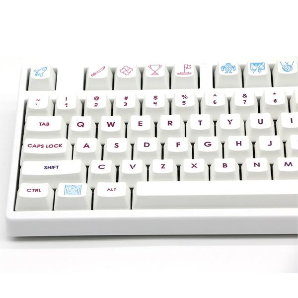 keyboards 104 key pbt keycap dye-sub oem profile personalized minimalist white game cartoon for gaming mechanical keyboard
keyboards 104 key pbt keycap dye-sub oem profile personalized minimalist white game cartoon for gaming mechanical keyboard