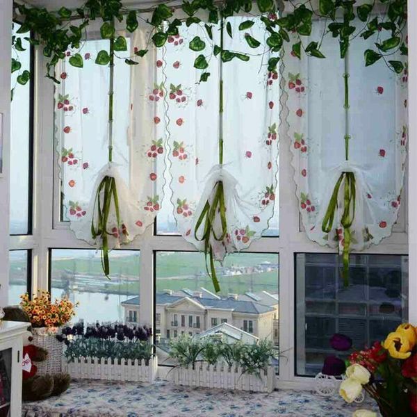 curtain & drapes elegant embroidery strawberry yarn roman lift balcony bedroom finished living room decoration
curtain & drapes elegant embroidery strawberry yarn roman lift balcony bedroom finished living room decoration