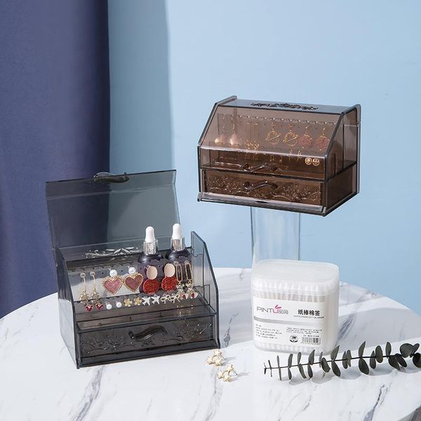jewelry and cosmetics storage box drawer jewelry earrings lipstick products finishing box acrylic earrings shelf
jewelry and cosmetics storage box drawer jewelry earrings lipstick products finishing box acrylic earrings shelf