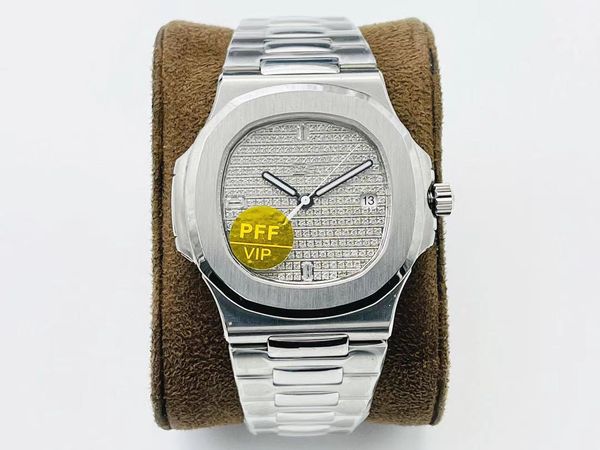 2021 new pff factory5711/1acal.324 auto movement 316l custom ergonomic watchband 40mm x 9.0mm, Slivery;brown
2021 new pff factory5711/1acal.324 auto movement 316l custom ergonomic watchband 40mm x 9.0mm, Slivery;brown