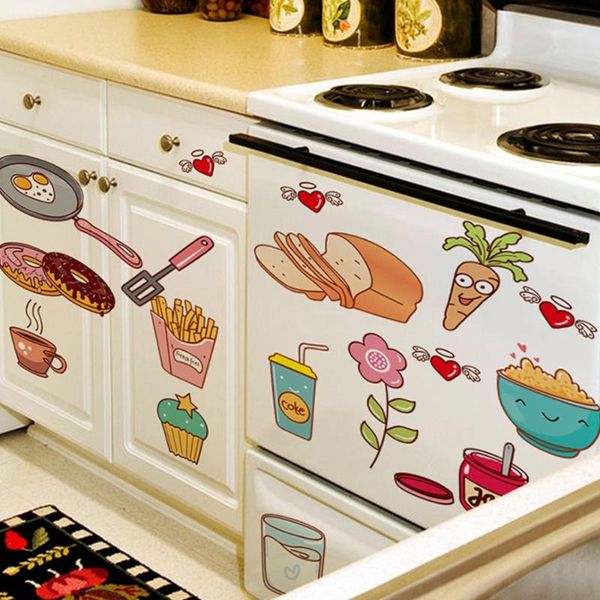 wall stickers food pattern sticker self adhesive pvc removable decal kitchen decor home 40 x 30cm for restaurant decoration
wall stickers food pattern sticker self adhesive pvc removable decal kitchen decor home 40 x 30cm for restaurant decoration