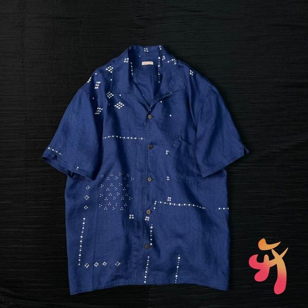 men's jackets kapital shirts hirata kazuhiro star pattern hawaiian style short sleeved men women cotton simple oversize, Black;brown
men's jackets kapital shirts hirata kazuhiro star pattern hawaiian style short sleeved men women cotton simple oversize, Black;brown
