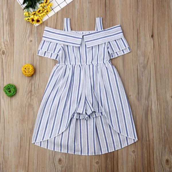 clothing sets baby & children's 1-6years summer toddler kid girl clothes striped off shoulder romper dress outfit, White
clothing sets baby & children's 1-6years summer toddler kid girl clothes striped off shoulder romper dress outfit, White