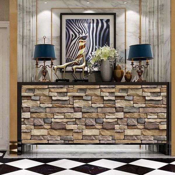 window stickers wall diy 3d masonry pattern self-adhesive waterproof wallpaper for kitchen, bathroom, living room
window stickers wall diy 3d masonry pattern self-adhesive waterproof wallpaper for kitchen, bathroom, living room