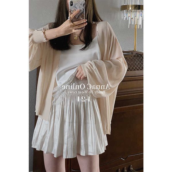 meixi's qian gentle temperament, high waist and thin skirt, women's anti light short in 2021 summer, Black
meixi's qian gentle temperament, high waist and thin skirt, women's anti light short in 2021 summer, Black
