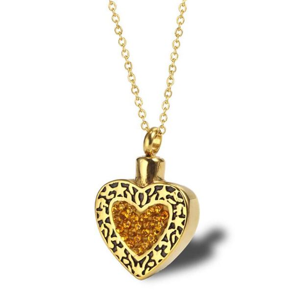 chains stainless steel gold zircon stone heart cremation urn pendant necklace jewelry gift for him human ash necklaces with chain, Silver
chains stainless steel gold zircon stone heart cremation urn pendant necklace jewelry gift for him human ash necklaces with chain, Silver