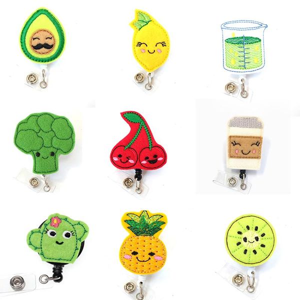 pins, brooches 20pcs/lot 9styles felt handmade knitting cute design fruit and vegetable retractable id badge holder reel, Gray
pins, brooches 20pcs/lot 9styles felt handmade knitting cute design fruit and vegetable retractable id badge holder reel, Gray