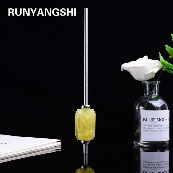 decorative objects & figurines runyangshi natural crystal citrine healing stone straw 18/8 stainless steel reusable straws for drinking with
decorative objects & figurines runyangshi natural crystal citrine healing stone straw 18/8 stainless steel reusable straws for drinking with