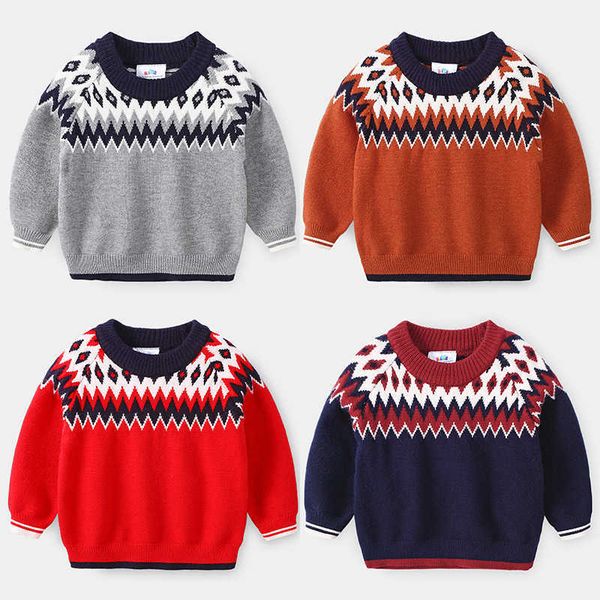 autumn winter 2 3 4 6 8 9 10 years christmas gift o-neck knitted handsome kids ethnic style soft sweater for baby boys 210529, Blue
autumn winter 2 3 4 6 8 9 10 years christmas gift o-neck knitted handsome kids ethnic style soft sweater for baby boys 210529, Blue
