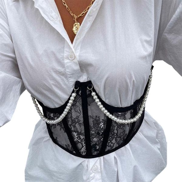 belts women gothic clothing underbust waist cincher bustier belt corset top, Black;brown 
belts women gothic clothing underbust waist cincher bustier belt corset top, Black;brown