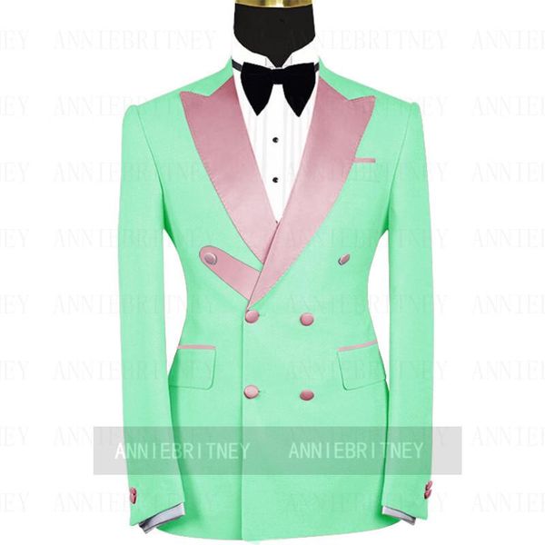 men's suits & blazers custom made mint green suit men set fashion slim fit double breasted bridegroom wedding prom tuxedo singer jacket, White;black
men's suits & blazers custom made mint green suit men set fashion slim fit double breasted bridegroom wedding prom tuxedo singer jacket, White;black