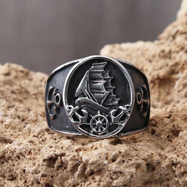 cluster rings vintage viking pirate for men punk hip hop stainless steel anchor compass ring fashion biker jewelry gif, Golden;silver
cluster rings vintage viking pirate for men punk hip hop stainless steel anchor compass ring fashion biker jewelry gif, Golden;silver