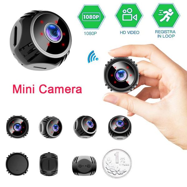 mini cameras 1080p hd ipwifi camera night vision motion detection wireless surveillance nanny baby home security monitor
mini cameras 1080p hd ipwifi camera night vision motion detection wireless surveillance nanny baby home security monitor