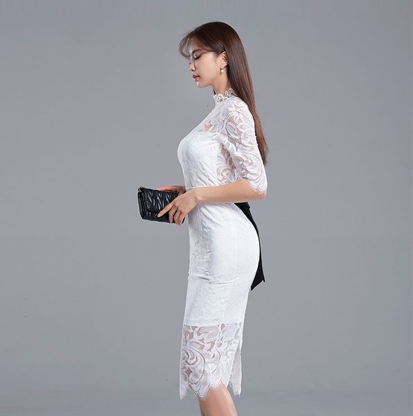 Hollow White Ribbon Out Bodycon Peacoil Girly See Through Solid Bandage Thin Bow Elegant Prom Dress Cxe0, Black;gray
Hollow White Ribbon Out Bodycon Peacoil Girly See Through Solid Bandage Thin Bow Elegant Prom Dress Cxe0, Black;gray