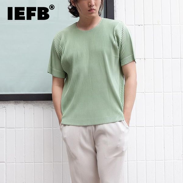 men's polos iefb 2021 japanese streetwear pleated shirt o-neck pullover fashion casual loose green, White;black
men's polos iefb 2021 japanese streetwear pleated shirt o-neck pullover fashion casual loose green, White;black
