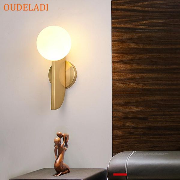 nordic creative post-modern minimalist milk white glass ball bedroom bedside mirror front corridor aisle decorative wall lamp
nordic creative post-modern minimalist milk white glass ball bedroom bedside mirror front corridor aisle decorative wall lamp