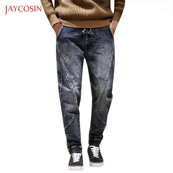 jaycosin 2021 casual men jeans loose cotton denim japan style harem pants drawstring button trousers men's, Blue
jaycosin 2021 casual men jeans loose cotton denim japan style harem pants drawstring button trousers men's, Blue