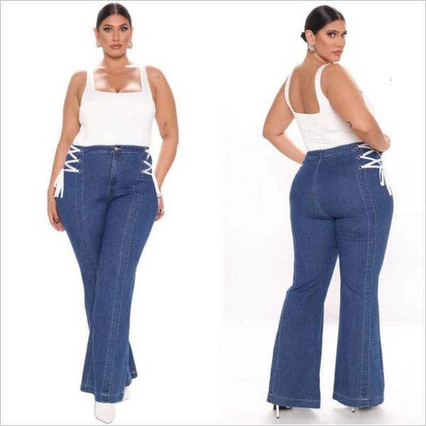 streetwear women solid lace-up jeans 2021 autumn winter lady's plus size l-5xl high waist skinny straight denim trousers, Blue
streetwear women solid lace-up jeans 2021 autumn winter lady's plus size l-5xl high waist skinny straight denim trousers, Blue