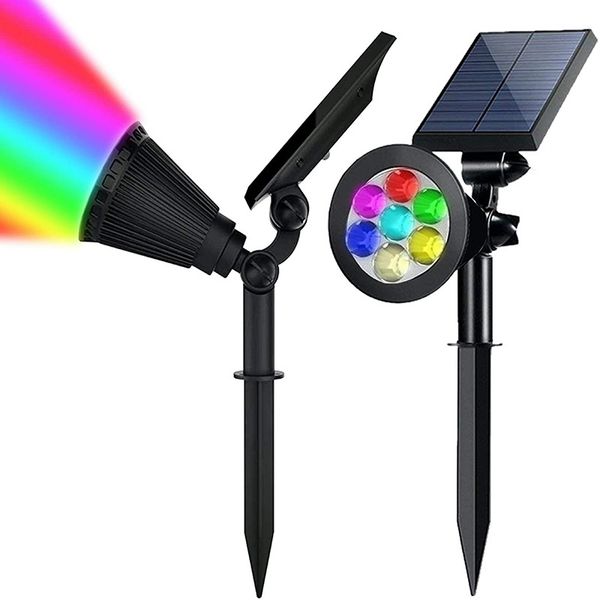 solar outdoor solar spot 7led7 color rgb floor courtyard light control garden lawn lamp
solar outdoor solar spot 7led7 color rgb floor courtyard light control garden lawn lamp