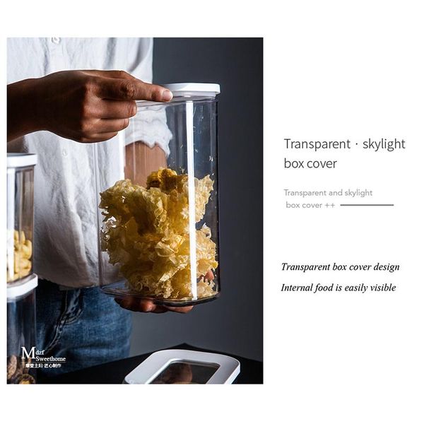 storage bottles & jars dry fruit tank plastic container transparent stackable box kitchen noodle sealed
storage bottles & jars dry fruit tank plastic container transparent stackable box kitchen noodle sealed