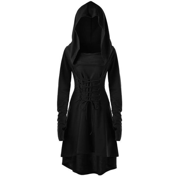 casual dresses 2021 dress hooded strap solid color print maxi halloween witch large size women's medieval style, Black;gray
casual dresses 2021 dress hooded strap solid color print maxi halloween witch large size women's medieval style, Black;gray