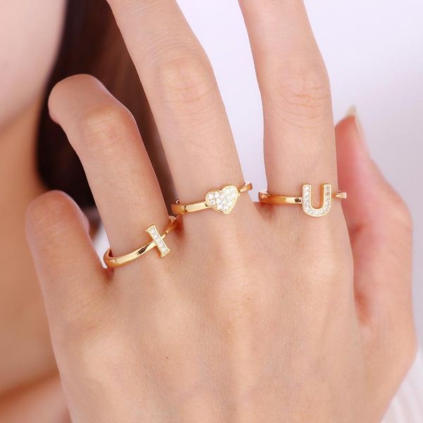 wedding rings letter for women gold color zircon i love u heart stacking ring finger accessories girls gift jewelry kar217, Slivery;golden
wedding rings letter for women gold color zircon i love u heart stacking ring finger accessories girls gift jewelry kar217, Slivery;golden
