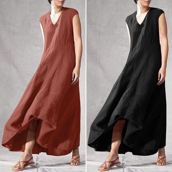 casual dresses vintage party holiday solid vestidos summer sleeveless dress long maxi zanzea women sundress v-neck robe femme plus size, Black;gray
casual dresses vintage party holiday solid vestidos summer sleeveless dress long maxi zanzea women sundress v-neck robe femme plus size, Black;gray