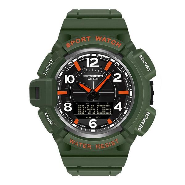 wristwatches men's sports quartz watch dual display military watches for men waterproof digital male clock relogio masculino, Slivery;brown
wristwatches men's sports quartz watch dual display military watches for men waterproof digital male clock relogio masculino, Slivery;brown